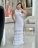 VESTIDO BABADOS AURORA - Branco