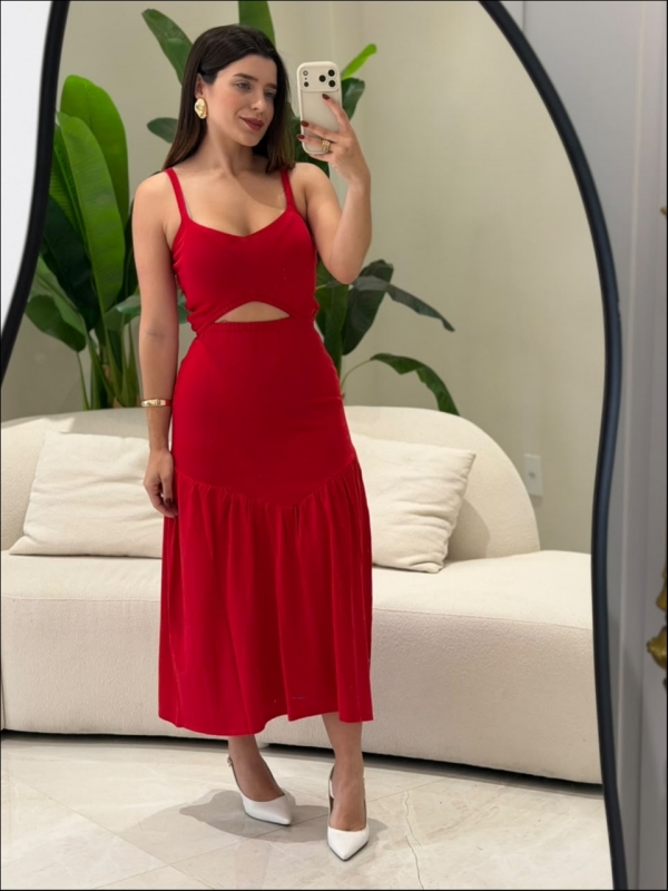 VESTIDO ZOE - VERMELHO