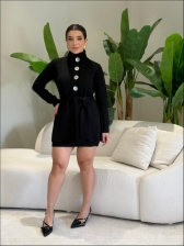 CASACO JOELMA - PRETO