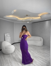 VESTIDO TOMARA QUE CAIA  SASHA - Roxo