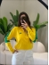 BLUSA BANDEIRA ZIPER - AMARELO