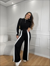 CONJUNTO BICOLOR HELÔ - PRETO COM BRANCO