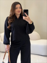 CONJUNTO MOUSSE LIGIA - PRETO