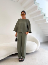 CONJUNTO MODAL MARCELINA - VERDE MILITAR