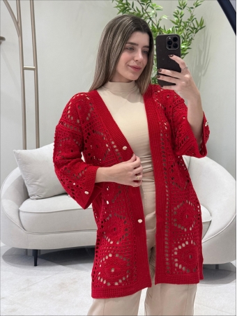 CARDIGAN RENDADO ADELAIDE