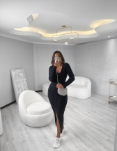 VESTIDO POLIANA - Preto