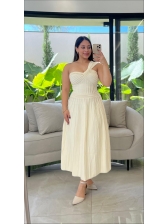 VESTIDO AMALIA - OFF WHITE