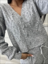 CONJUNTO MOUSSE  INÊS - CINZA