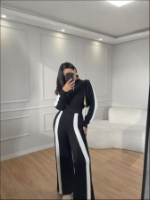 CONJUNTO BICOLOR HELÔ - PRETO COM BRANCO