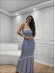 VESTIDO IPANEMA - AZUL MEGATON COM OFF