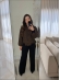 CONJUNTO COM JAQUETA ESTELA - PRETO/CARAMELO