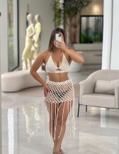 CONJUNTO CROCHE LILY - Off white