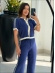 CONJUNTO LISTRAS LORENA - AZUL/OFF