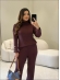 CONJUNTO MODAL IVETE - MARROM