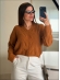 BLUSA TRANÇA MINEIA - FERRUGEM