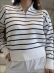 BLUSA ZIPER KEITY - BRANCO/ PRETO