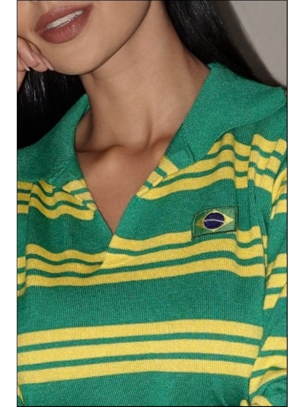 TSHIRT  BANDEIRA ALINE - VERDE BANDEIRA