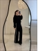 CONJUNTO MOUSSE CECILIA - PRETO