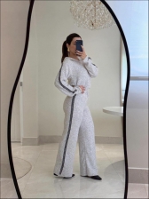 CONJUNTO MOUSSE CECILIA - BRANCO MESCLA