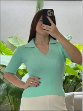 TSHIRT LIA - VERDE AGUA
