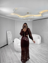 VESTIDO DUBAI - Marrom