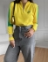 BLUSA BANDEIRA ZIPER - AMARELO