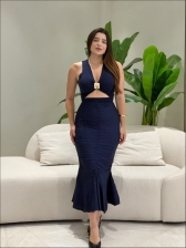 CONJUNTO ANGELA - AZUL MARINHO