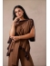 CONJUNTO KIMONO  NARCISA - CARAMELO
