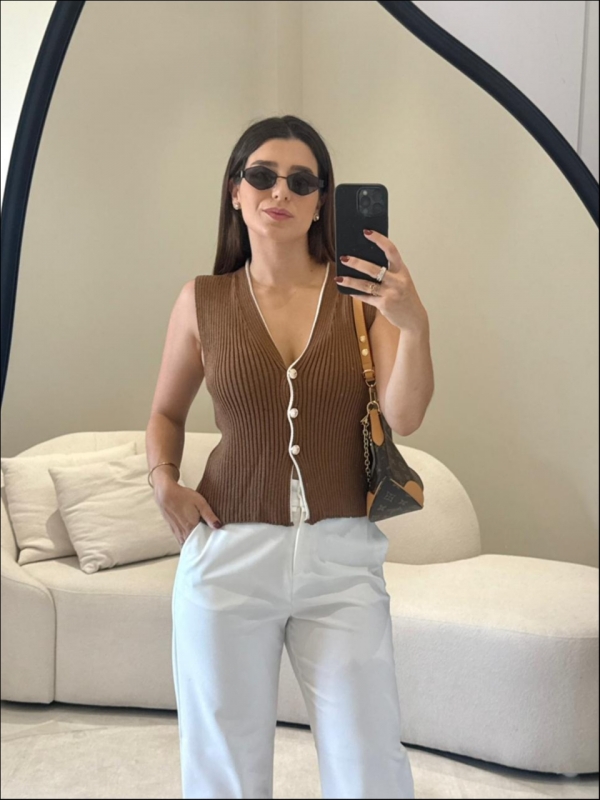 REGATA BICOLOR - Caqui com off