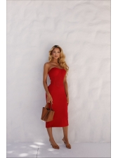 VESTIDO NIKKI - VERMELHO