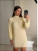 MAXI TRICOT ZIPER - OFF WHITE