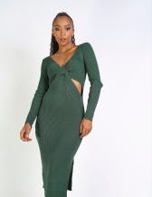 VESTIDO INVERNO MARIA - Verde Militar