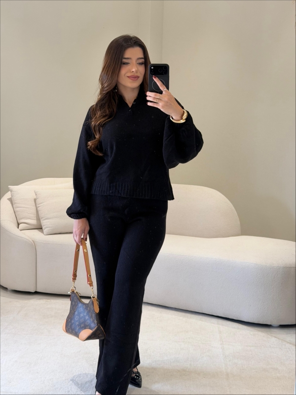 CONJUNTO MOUSSE LIGIA - PRETO