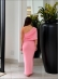 VESTIDO MODAL MAGNÓLIA - ROSA BEBE