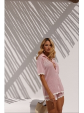 CONJUNTO DILLY - ROSA BEBE