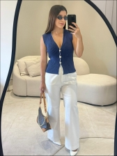 REGATA BICOLOR - AZUL JEANS/OFF WHITE