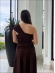 VESTIDO AMALIA - MARROM