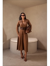 VESTIDO JOELI - CARAMELO