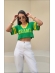 CROPPED NEW BRASIL - VERDE BANDEIRA