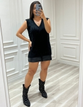 MAXI COLETE TRANÇA - Preto