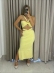 CONJUNTO MODAL MÔNACO - Amarelo - Liso