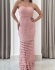 VESTIDO RENDADO BELLA - TOMARA QUE CAIA - Rosa light