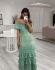 VESTIDO MYKONOS RAYON - Verde água