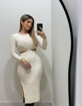 VESTIDO  GRACY - Off white