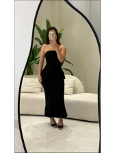 CONJUNTO PEPLUM ALBA - PRETO