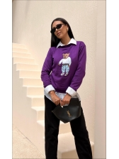 BLUSA URSO RAFAELA - ROXO