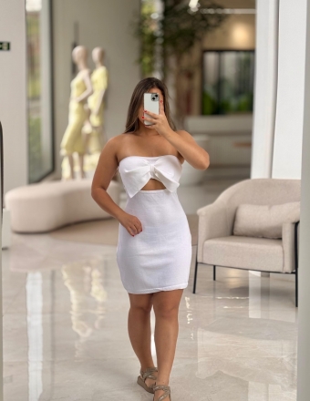 VESTIDO LAÇO NATANA