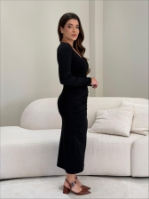 VESTIDO THAYANE INVERNO - PRETO