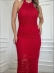 VESTIDO RENDADO BECCA - VERMELHO