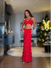 CONJUNTO ÁUREA - VERMELHO